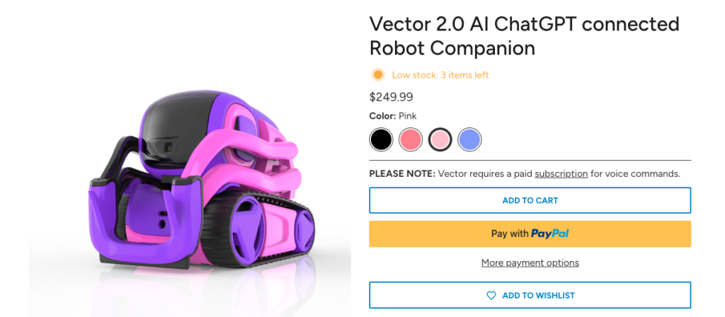 vector 2.0 color model