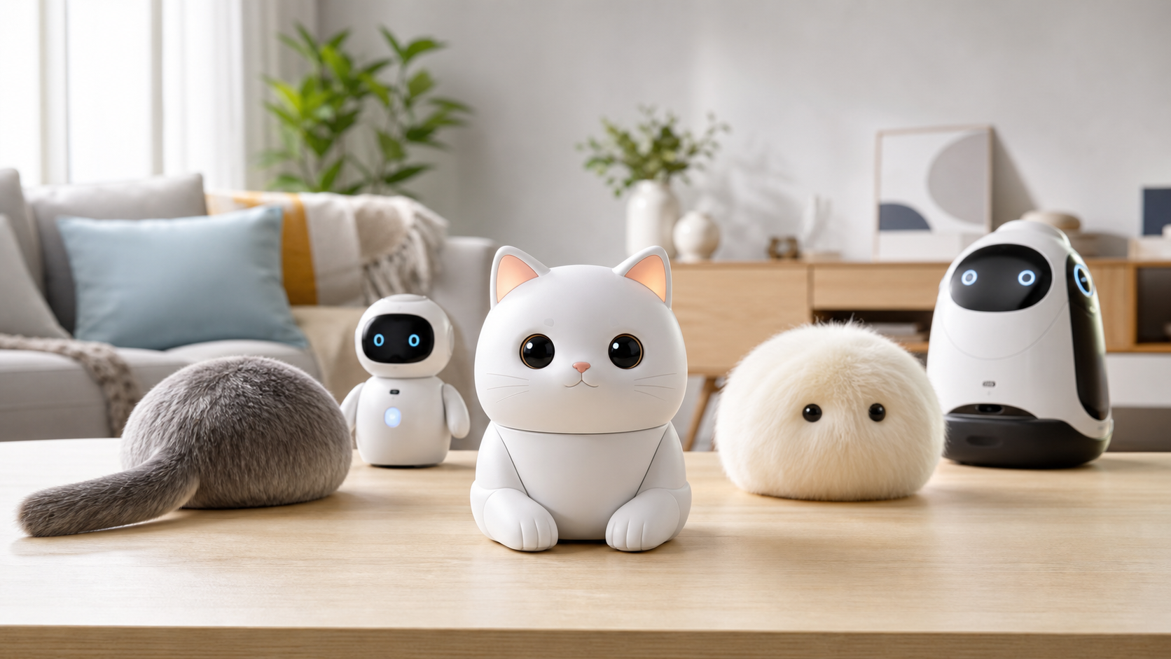 月額なしで使える買い切りペットロボットの比較イメージ