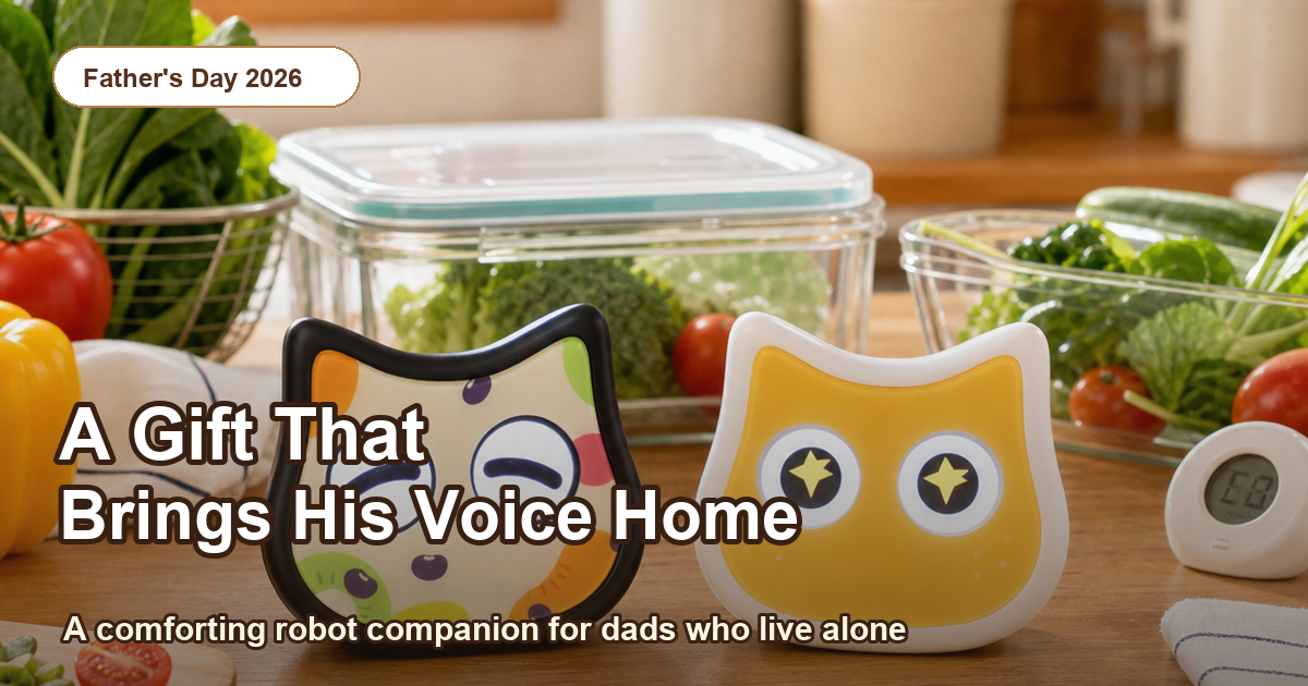 Father's Day 2026 robot companion gift with Mia