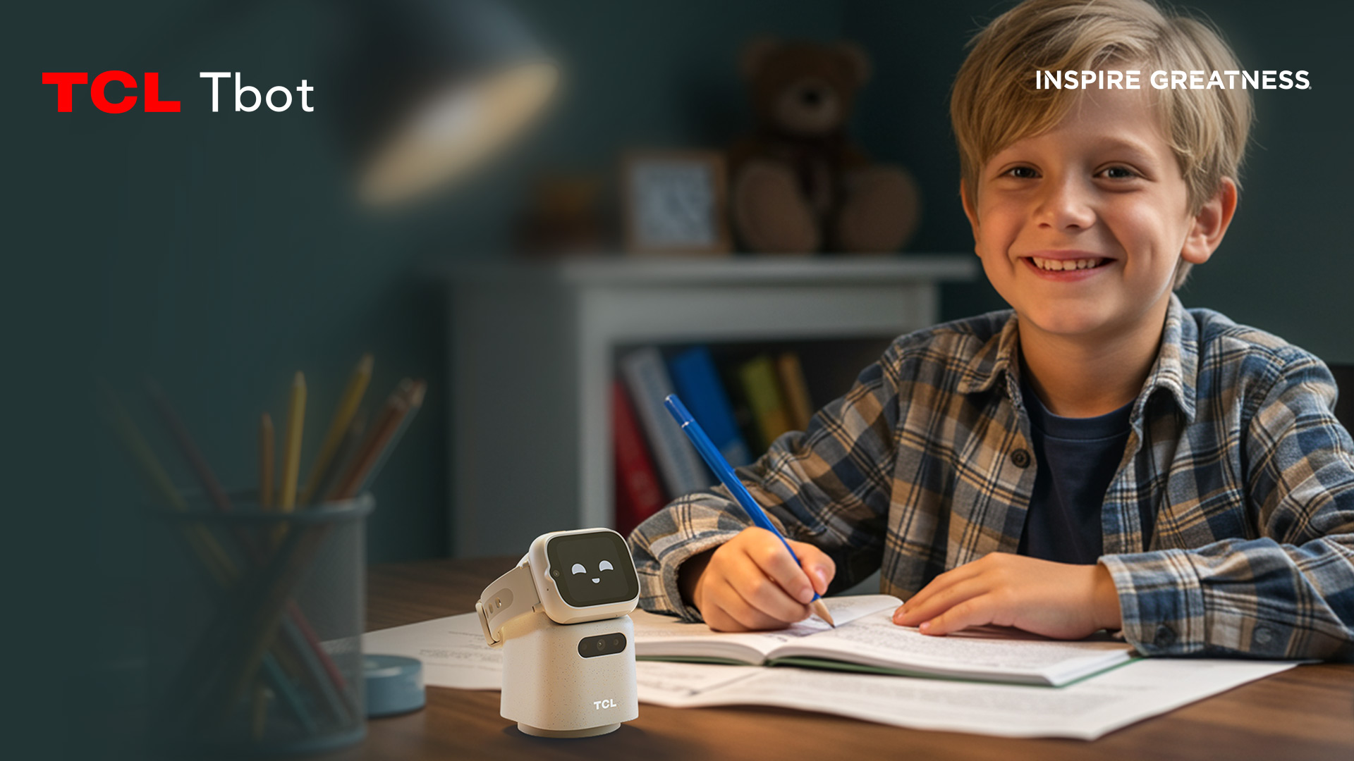 TCL Tbot AI desktop companion for kids