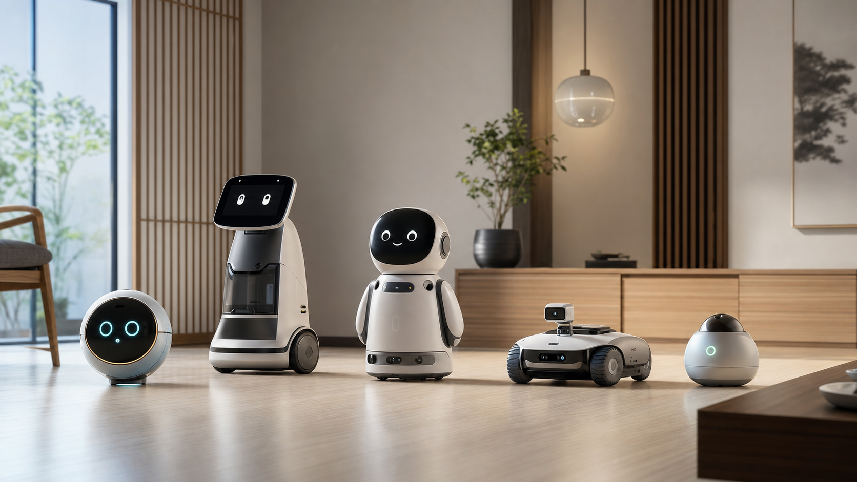 Mobile AI home robot comparison
