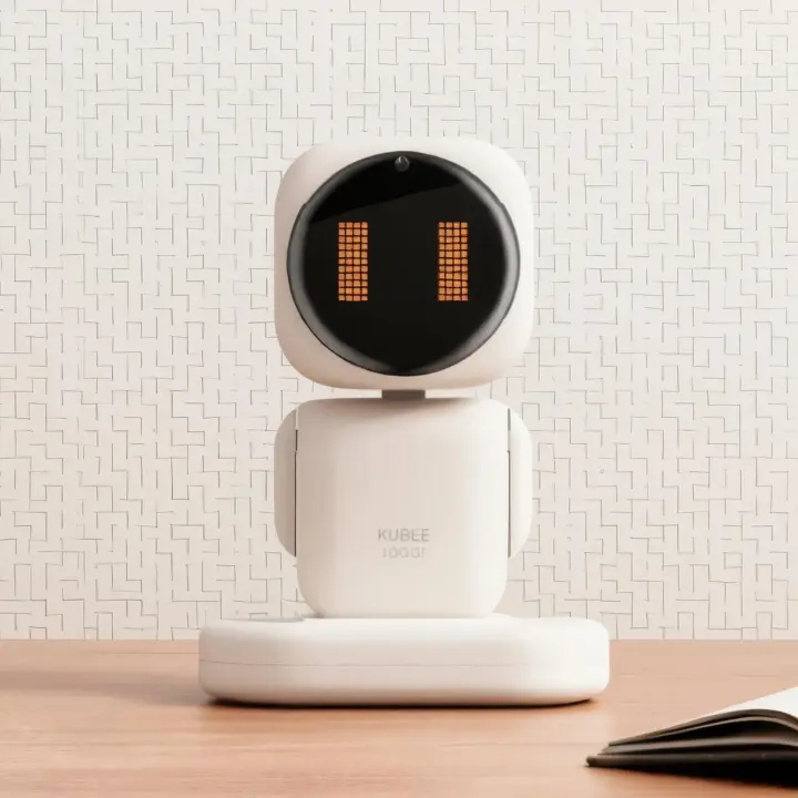 Kubee robot placed on a desk