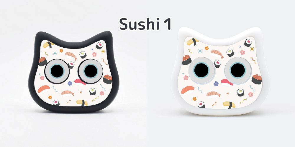 Mia Sushi face panel design 1