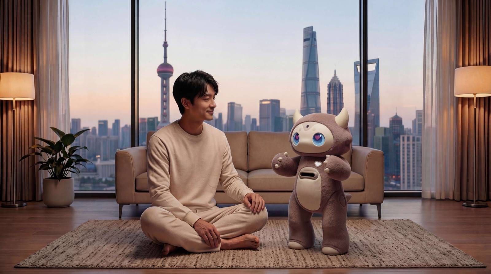 Amooとユーザーが向き合う公式ビジュアル
