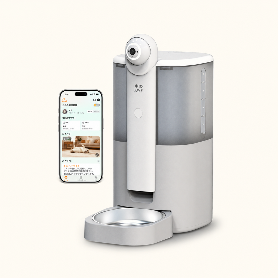 HHOLOVE YUNO 360 degree AI vision pet feeder